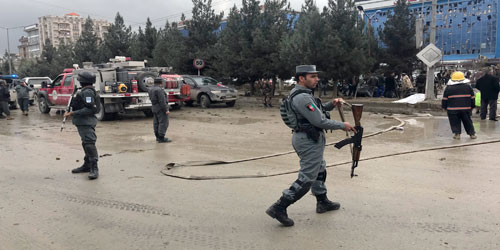 7 قتلى في هجوم انتحاري أمام قاعة احتفالات في كابول 