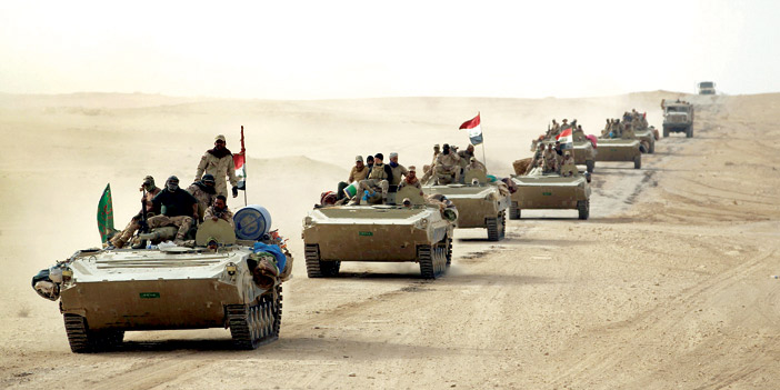  أرتال دبابات الجيش العراقي لمواجهة تنظيم داعش