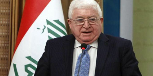 الرئيس العراقي يعرب عن استعداده لدعم مشروع للمصالحة الوطنية 