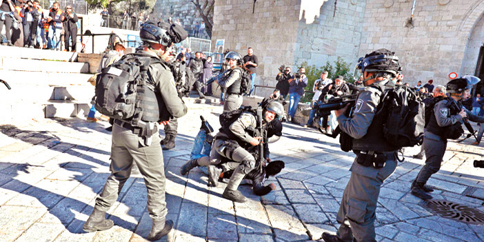  مئات الأفراد والضباط من القوات الإسرائيلية تم نشرها