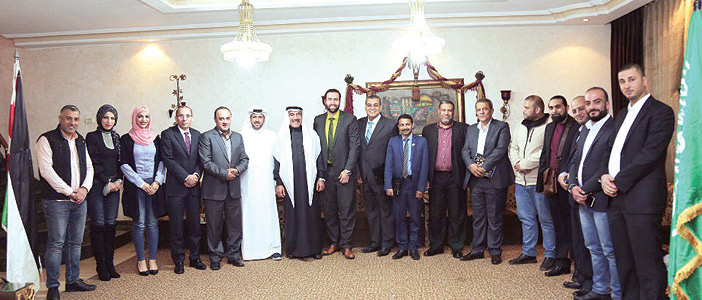 ملحقية عمَّان تكرم الرويلي 