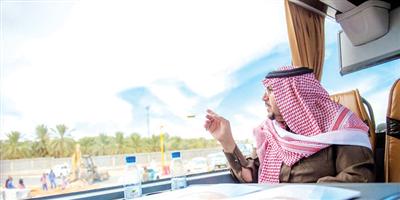 أمير منطقة القصيم يدشن مشاريع تنموية في عنيزة بأكثر من مليار ريال 