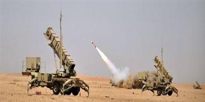 قوات الدفاع الجوي تعترض وتدمر صاروخًا باليستيًّا 