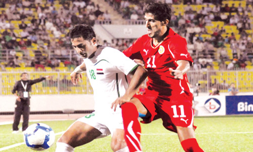  العراق يواجه البحرين