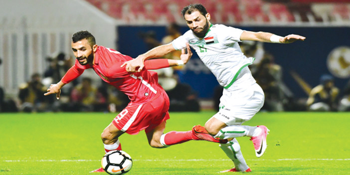  من لقاء البحرين والعراق