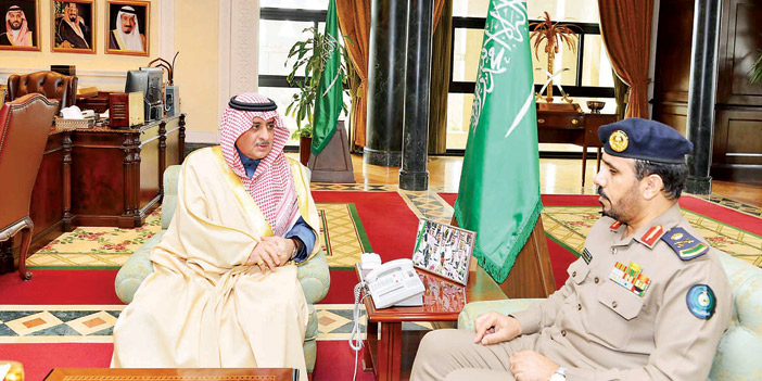  أمير منطقة تبوك  مستقبلاً اللواء الشمراني