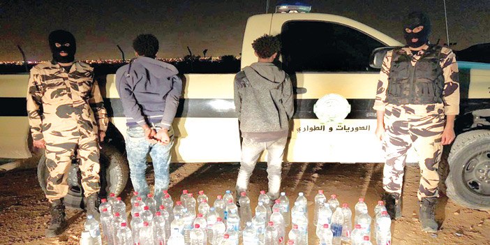 ضبط 4 مواقع لتصنيع الخمور في الرياض 