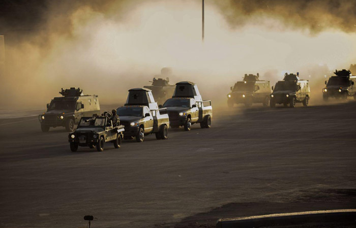 قوات الأمن تختتم تمرين (وطن 87)