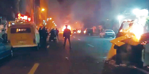  استمرار الاحتجاجات ضد نظام طهران في عديد المدن الإيرانية