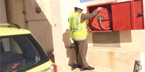  خلال الجولة التفتيشية