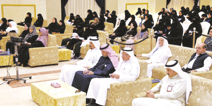  جانب من حضور ندوة مكافحة العدوى