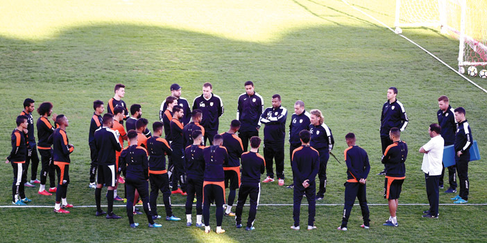  من المران الشبابي أمس