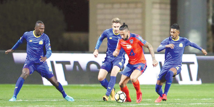  من مباراة الفيحاء والنصر