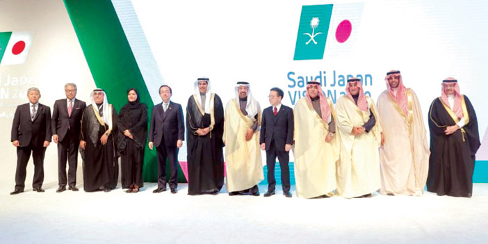   من انطلاق منتدى الأعمال السعودي - الياباني أمس بالرياض