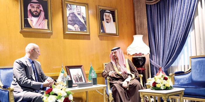   جانب من الاستقبال