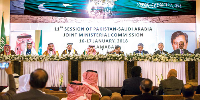  جانب من اجتماعات اللجنة السعودية الباكستانية
