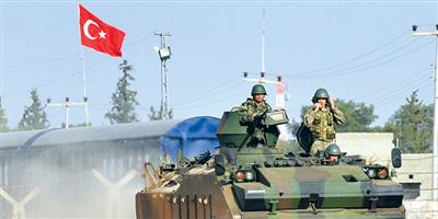 الجيش التركي يستعد للتدخل في منطقة عفرين شمالي سوريا 