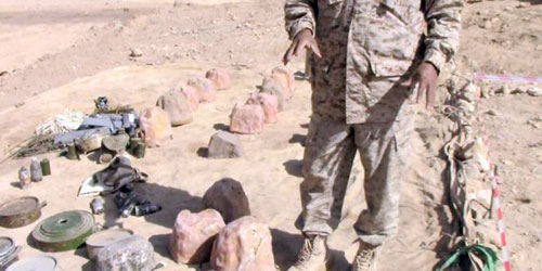 الجيش اليمني: تفكيك متفجّرات وصواريخ موجهة في مناطق محرَّرة بصعدة 