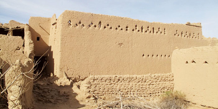  جانب من قصر «شيخ المؤرخين النجديين» و«نسابة نجد» الشيخ حمد بن محمد بن لعبون