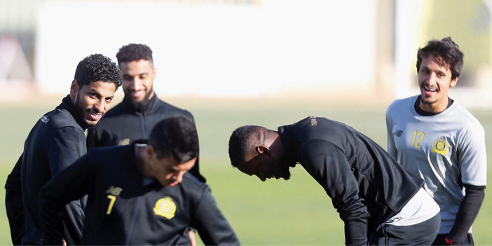  من تدريب النصر