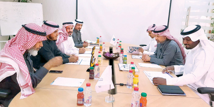  جانب من الاجتماع