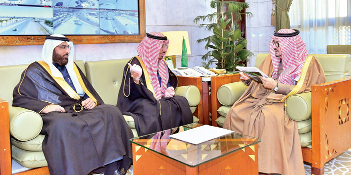 أمير منطقة الرياض يستقبل رئيس شركة الغاز والتصنيع الأهلية 
