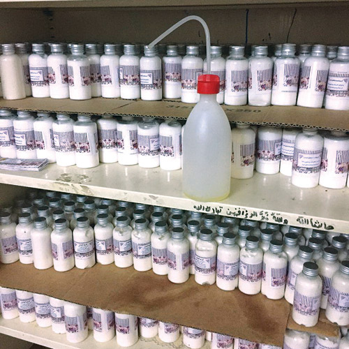   من المضبوطات