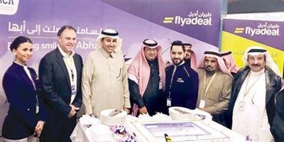 أحدث طيران اقتصادي بالمملكة يطلق أولى رحلاته إلى أبها 