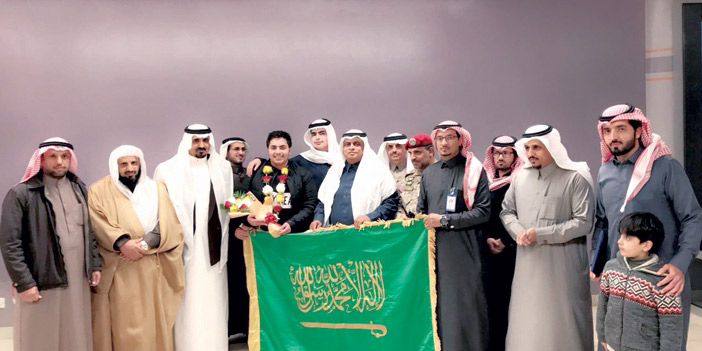   لقطتان من الاستقبال