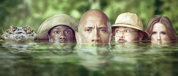 (Jumanji) يتصدر إيرادات السينما الأمريكية 