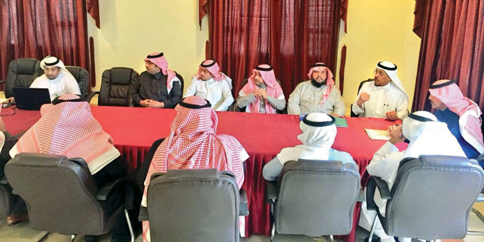  جانب من الاجتماع