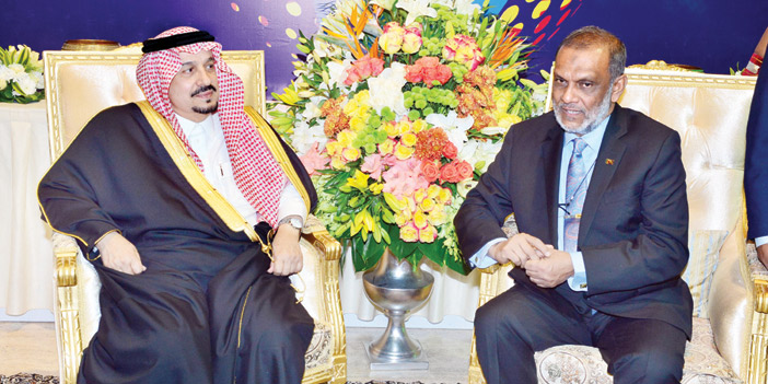   أمير منطقة الرياض يشرف حفل سفارة سيرلانكا