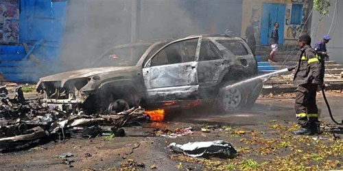 سقوط ضحايا في هجوم انتحاري بالصومال 