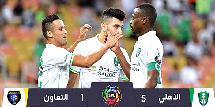 الأهلي يجدد الخماسيات في أحلى الأمسيات 