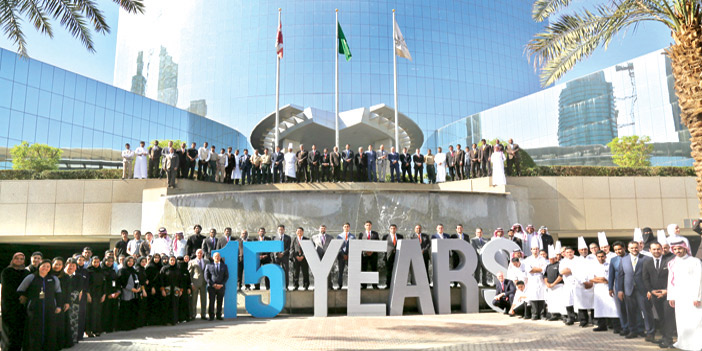  صورة جماعية خلال الاحتفال