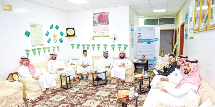  أثناء مناقشة إعلامي بقيق للإعلام الأسري