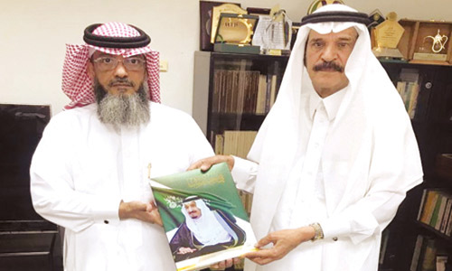  خالد المالك مع صلاح بادويلان