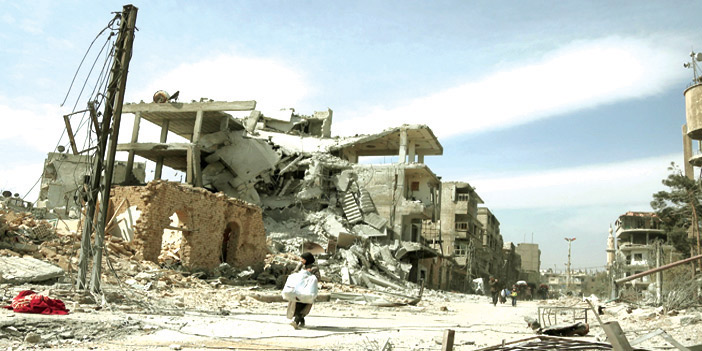  نزوح جماعي من مناطق الغوطة جراء استمرار القصف على المدنيين