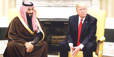 الأمير محمد بن سلمان يلتقي الرئيس ترامب.. اليوم 