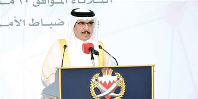 وزير داخلية البحرين: عازمون على رصّ النسيج الاجتماعي وتعزيز الروح الوطنية 