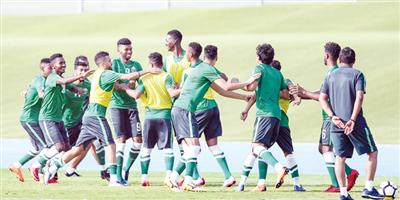 الأخضر الأولمبي يواجه مصر وديا 