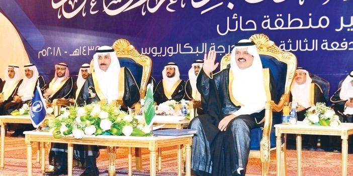  لقطات من رعاية سموه حفل التخرج