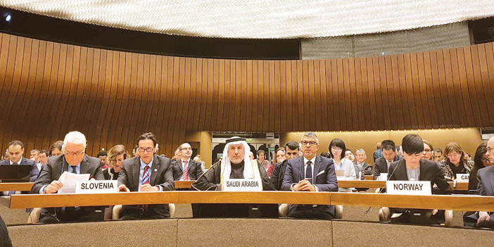  د. عبدالله الربيعة في مؤتمر المانحين