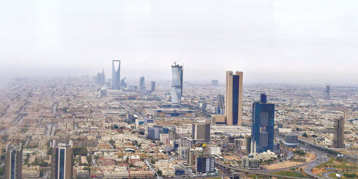  العاصمة الرياض كما بدت أمس