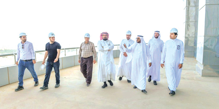  من زيارة أحد المشاريع