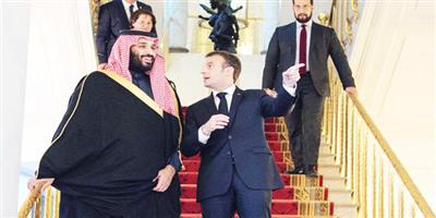 اتفاق سعودي - فرنسي على ضرورة تحقيق السلام والاستقرار والأمن في الشرق الأوسط 