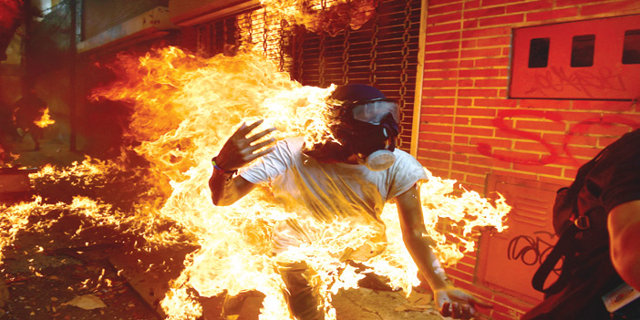 صورة «أزمة فنزويلا» تحصد جائزة التصوير الصحفي لـ(2018) 