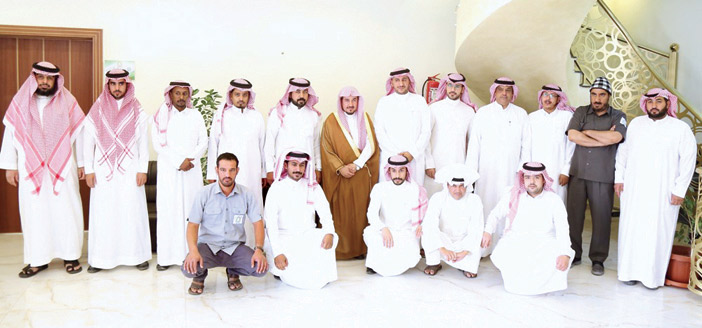  زيارة مدير عام الفرع لإدارة مساجد المذنب