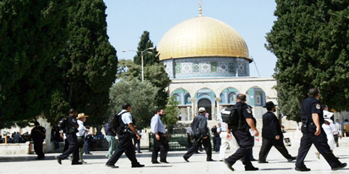 العشرات من المحتلين اليهود يقتحمون المسجد الأقصى 
