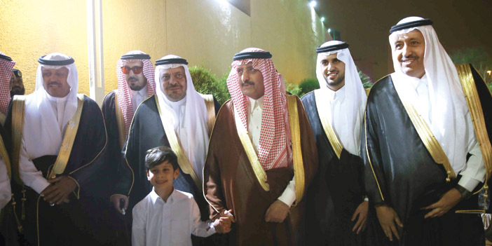 الأمير حسام بن سعود يحتفل بزواج نجله الأمير عبدالعزيز من كريمة الأمير سلطان بن عبدالعزيز رحمه الله 